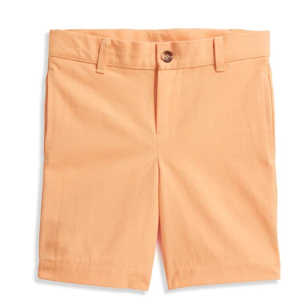 Bella Bliss Twill Wilson Salmon Color 100% Cotton Adjustable Shorts Sz 12 NWT